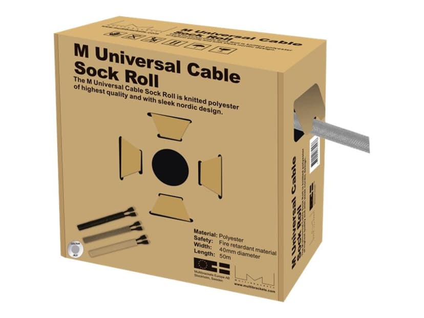 Multibrackets M Universal Cable Sock Roll 40 mm x 50 m