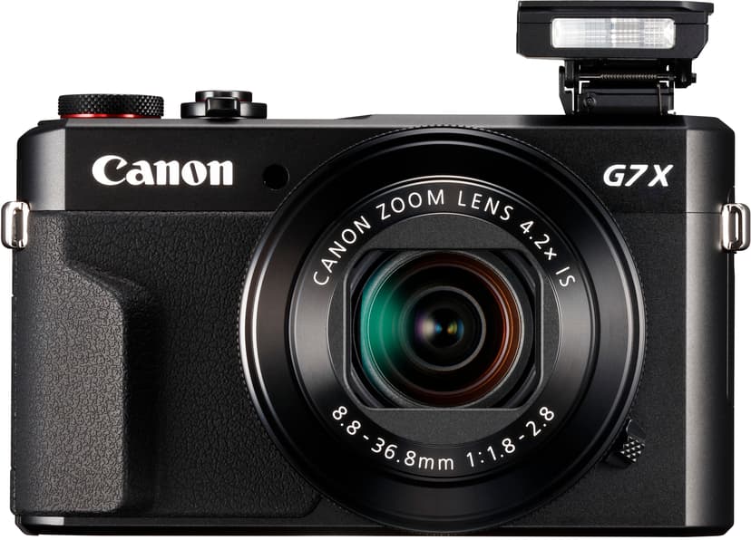 Canon Powershot G7 X Mark II + 64GB MicroSD A2 V30 UHS-I U3