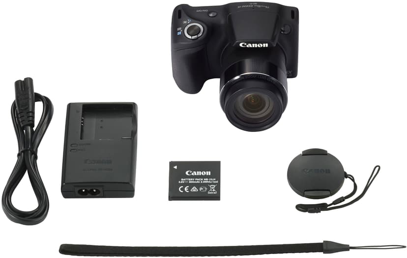 Canon PowerShot SX430 IS + 64GB MicroSD A1 C10 V30 UHS-I U3