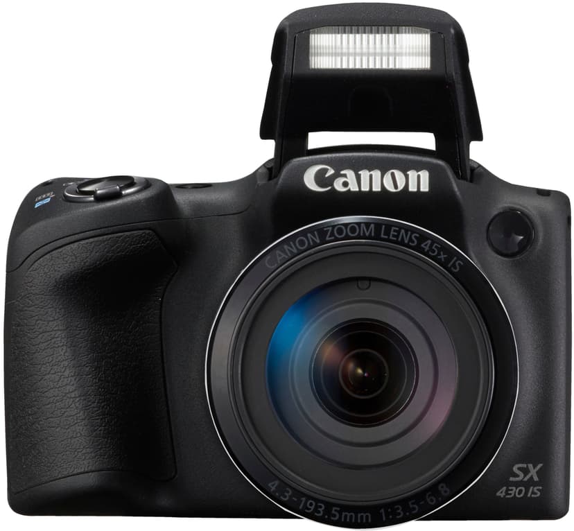 Canon PowerShot SX430 IS + 64GB MicroSD A1 C10 V30 UHS-I U3