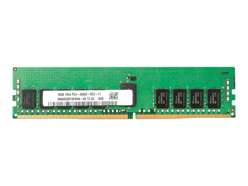 HP RAM 16GB 2666MHz DDR4 SDRAM DIMM 288 nastaa