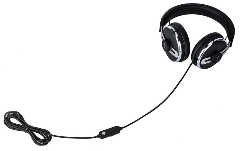 Voxicon Over-Ear Headphone 805 Hovedtelefoner 3,5 mm jackstik Stereo Sort