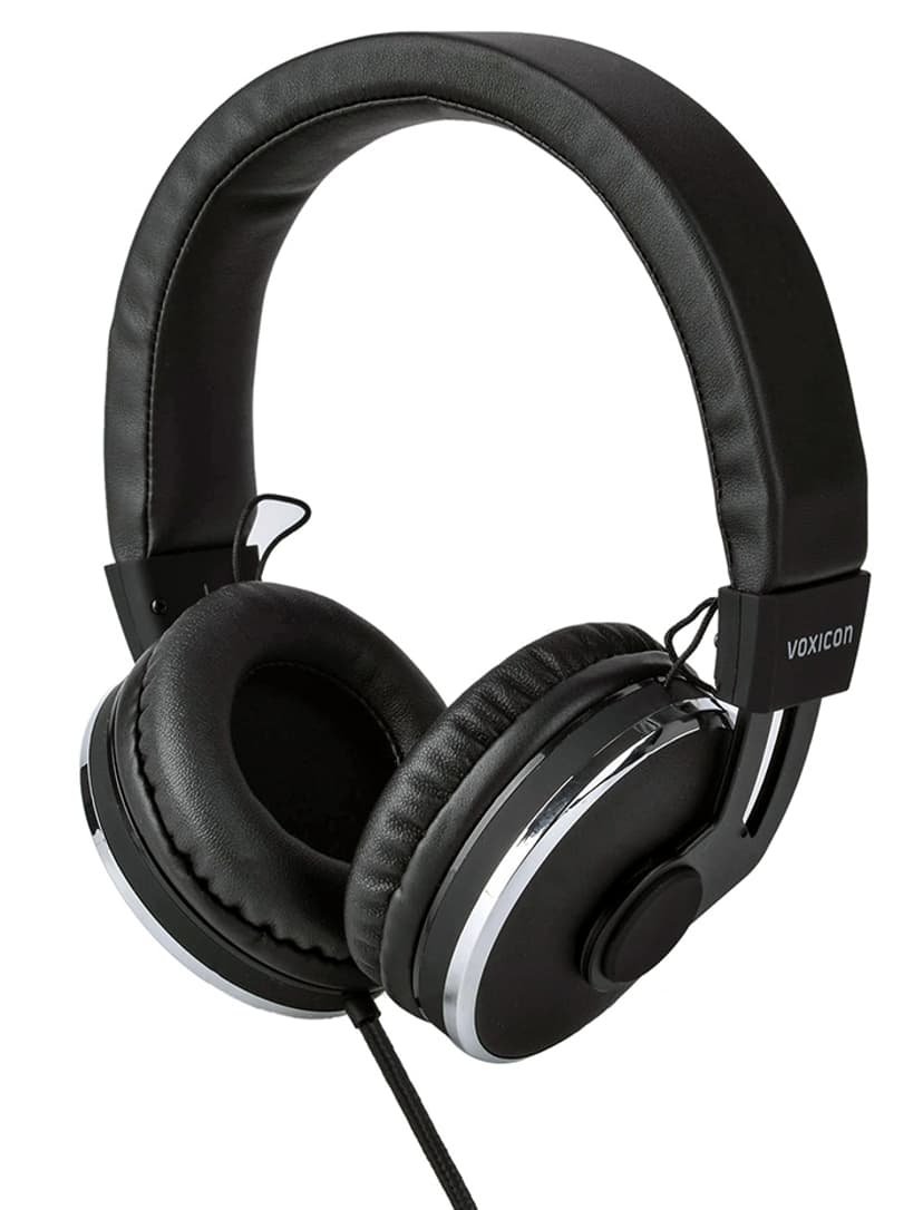 Voxicon Over-Ear Headphone 892 Kuulokkeet 3,5 mm jakkiliitin Stereo Musta