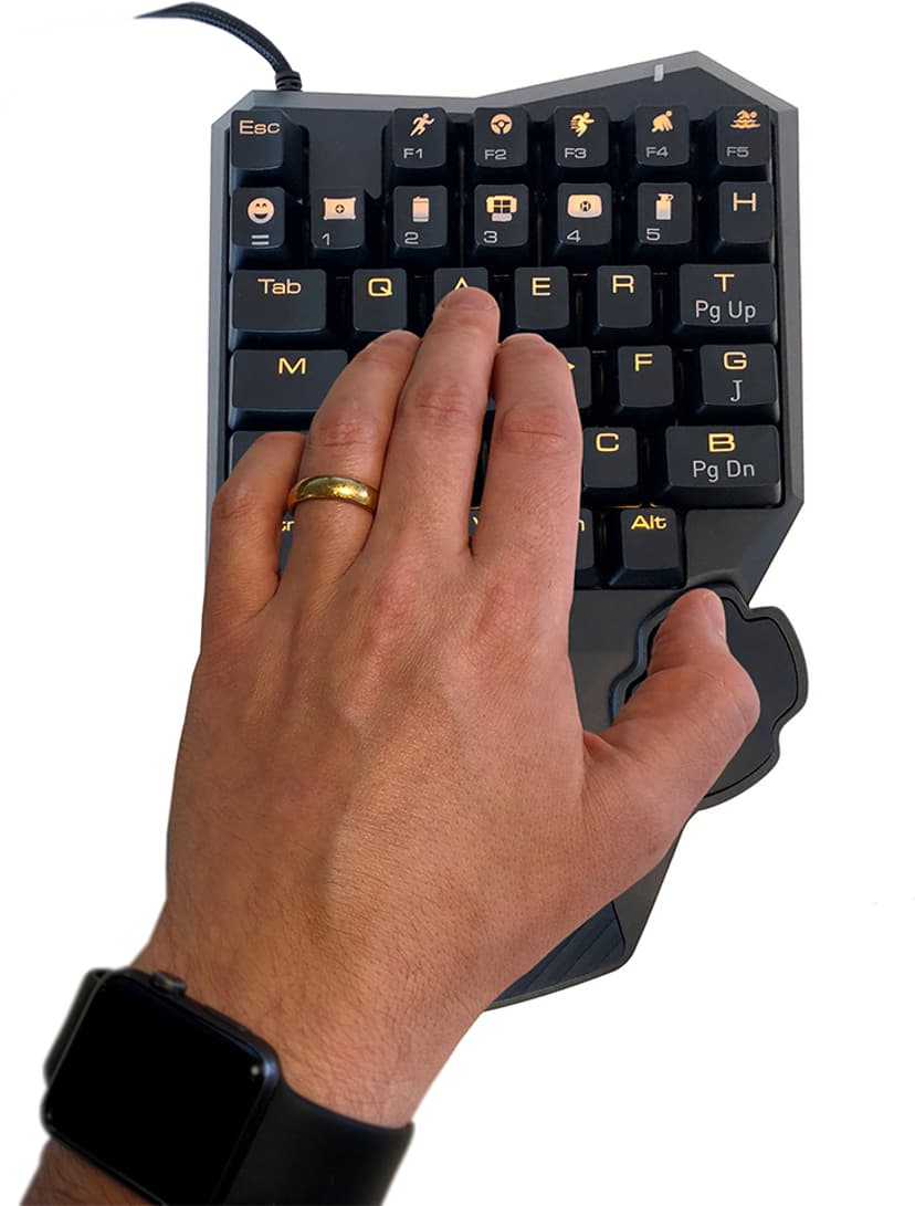 Voxicon Professional Gaming Pad Kabling Tastatur