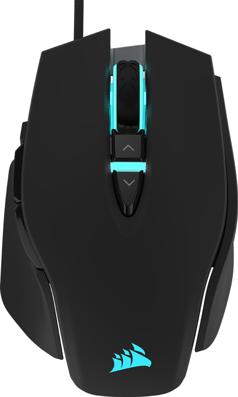 Corsair Gaming M65 RGB ELITE Kabelansluten 18000dpi Mus Svart