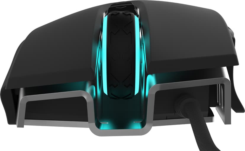 Corsair Gaming M65 RGB ELITE Kabelansluten 18000dpi Mus Svart