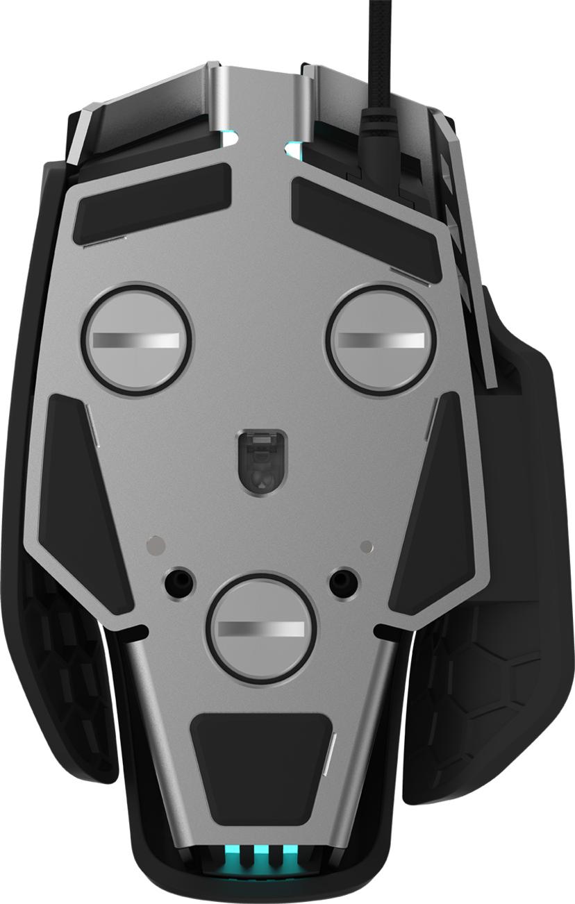 Corsair Gaming M65 RGB ELITE Kabelansluten 18000dpi Mus Svart
