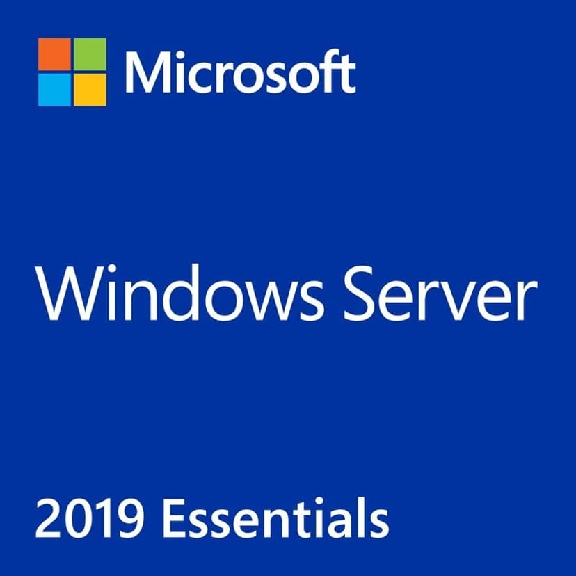 Microsoft Windows Server 2019 Essentials Täysi versio OEM