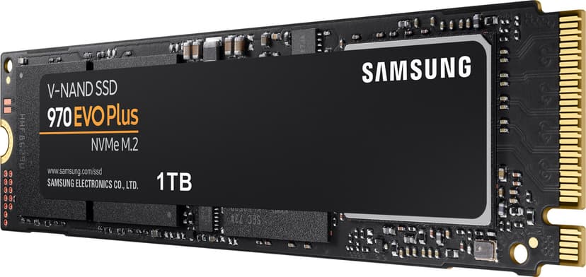 Samsung 970 EVO Plus SSD-enhet 1000GB M.2 2280 PCI Express 3.0 x4 (NVMe)