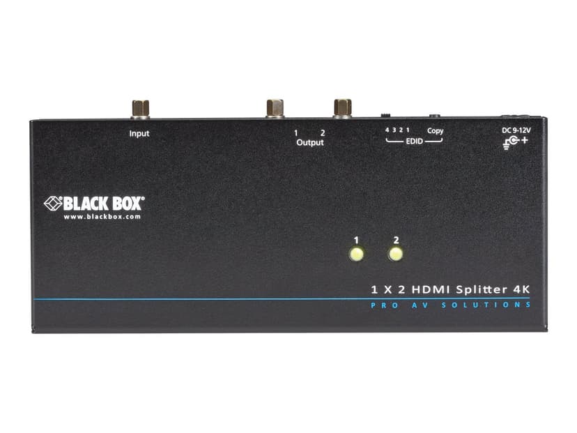 Black Box 4K HDMI Splitter 1 x 2
