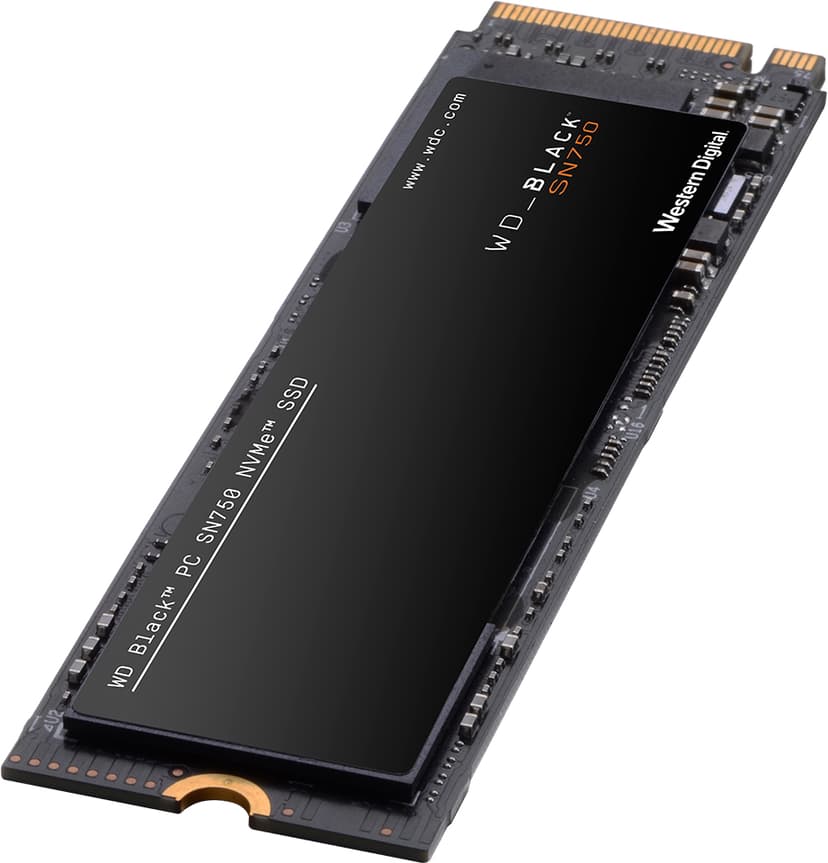WD Black SN750 SSD-levy 2000GB M.2 2280 PCI Express 3.0 x4 (NVMe)