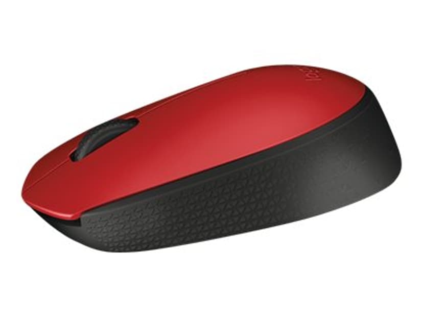 Logitech M171 Trådløs Mus Rød, Svart