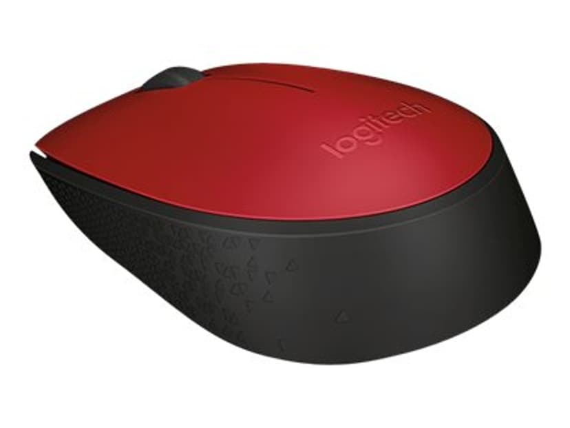 Logitech M171 Trådløs Mus Rød, Svart