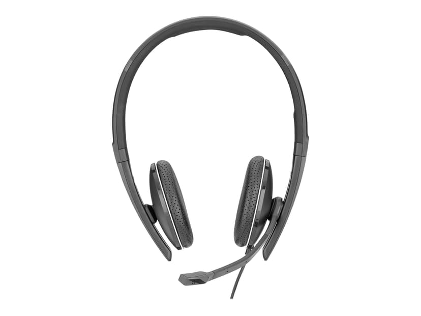 EPOS ADAPT SC165 -kuulokkeet USB Kuuloke + mikrofoni 3,5 mm jakkiliitin, USB Optimoitu UC:lle, Skype for Businessille Stereo Musta, Valkoinen