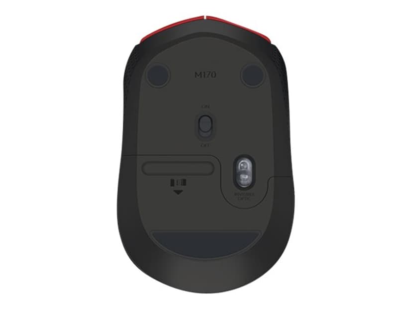 Logitech M171 Trådløs Mus Rød, Svart
