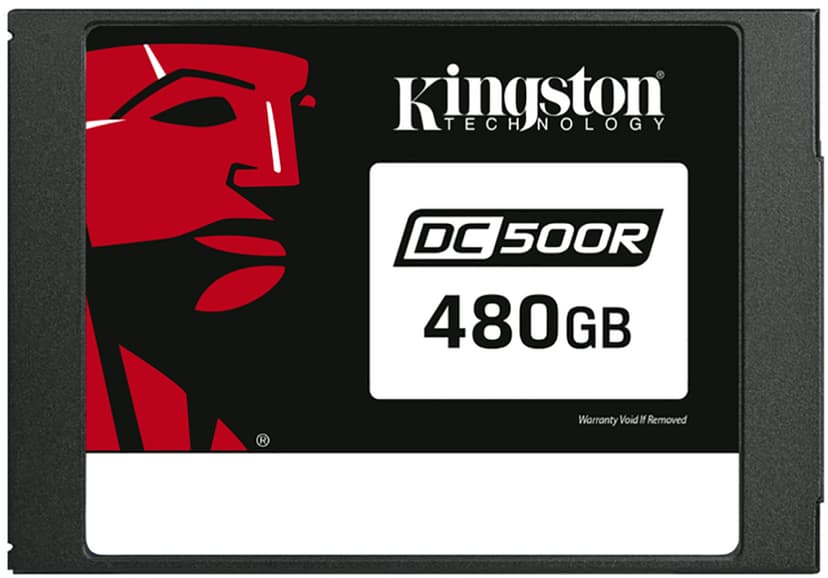 Kingston Data Center DC500R SSD-levy 480GB 2.5" Serial ATA-600