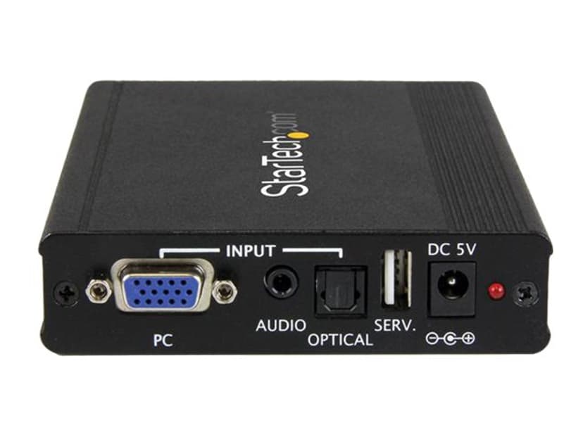 Startech VGA to HDMI Converter with Scaler Zwart