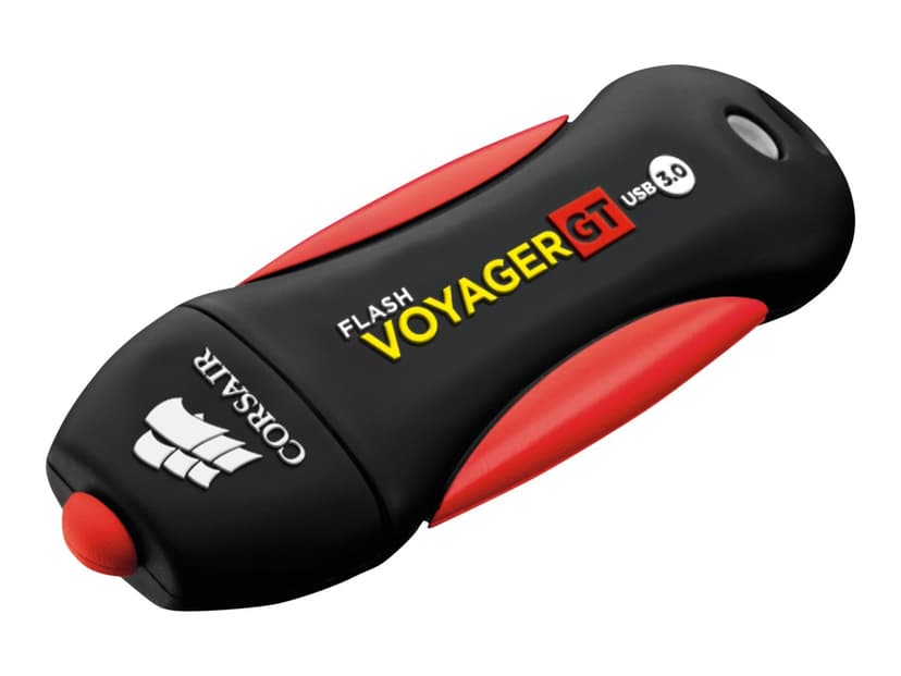 Corsair Flash Voyager GT USB 3.0 512GB USB A-tyyppi Musta, Punainen