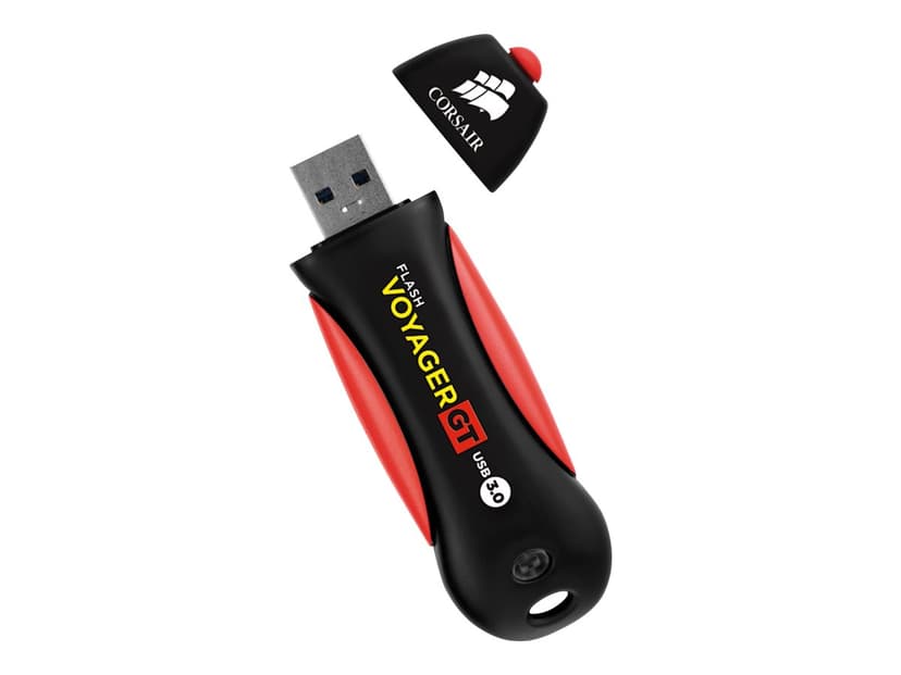 Corsair Flash Voyager GT USB 3.0 512GB USB A-tyyppi Musta, Punainen