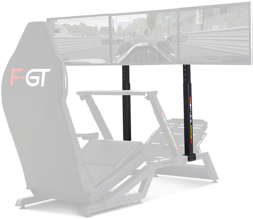 Next Level Racing F-GT Monitor Stand Musta