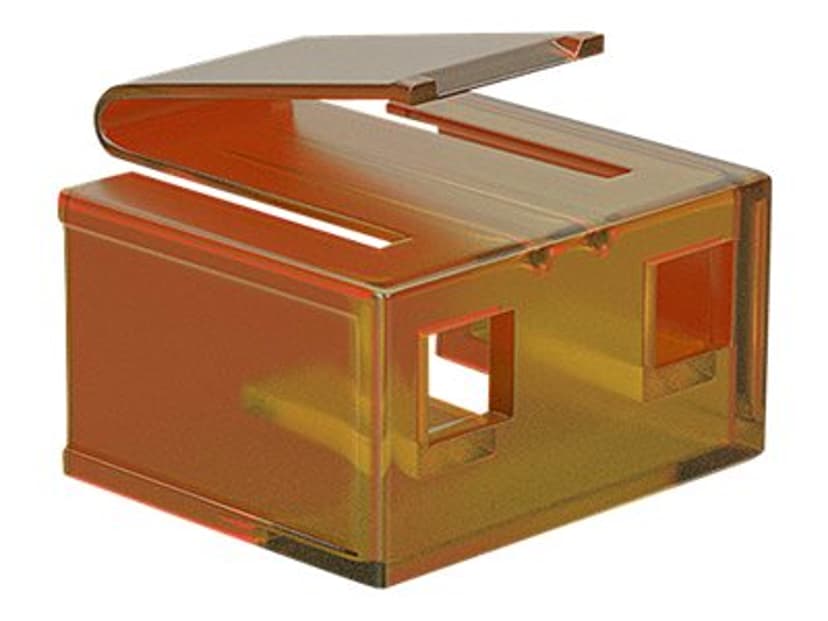 Lindy Port Blocker RJ45 Orange 20-Pack utan nyckel