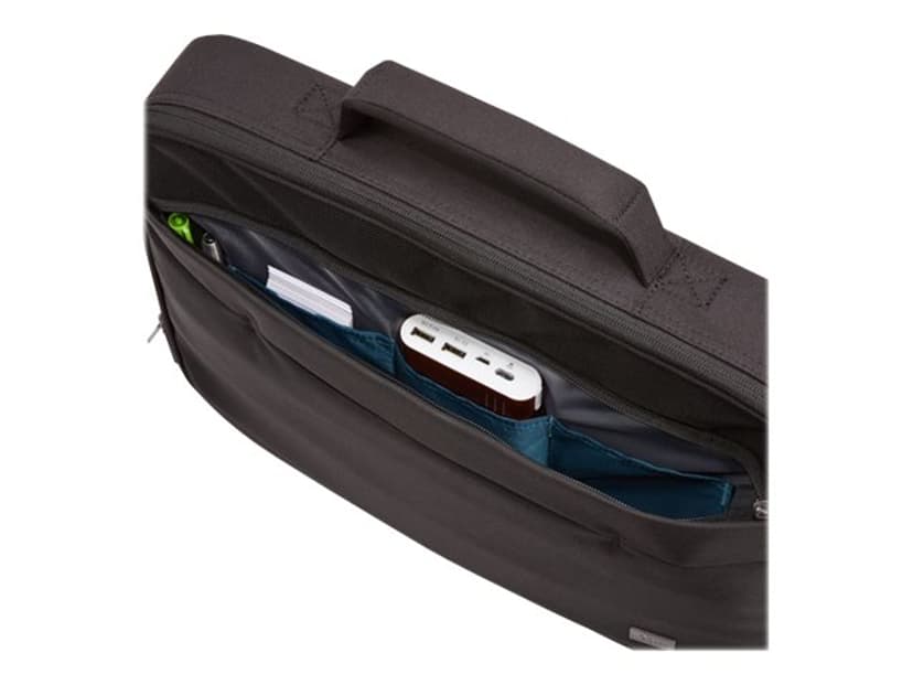 Case Logic Advantage Laptop Clamshell Bag 15.6" Black 15" - 16", 15.6" Polyesteri Musta