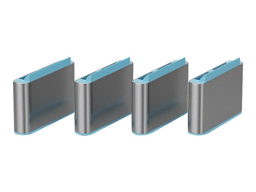 Lindy Port Blocker USB-C Blue 4-pack