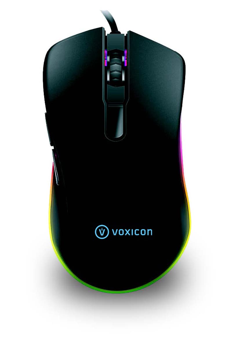 Voxicon Gaming RGB GR900 Langallinen 12000dpi Hiiri Musta