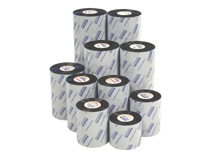 Citizen Färgband Resin 110mm x 450m - CL-S700/700R/703 4-Pack