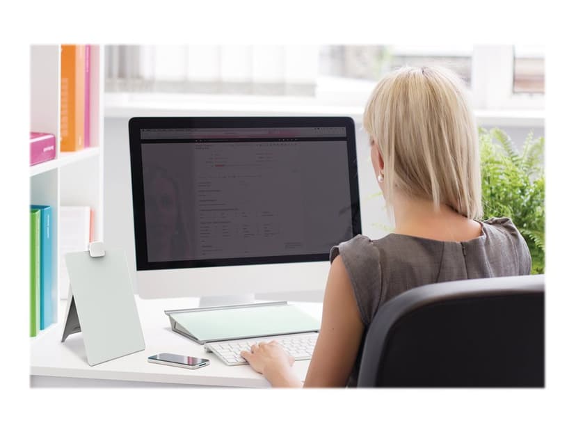 Nobo Glastavla Memo Board Desktop Vit