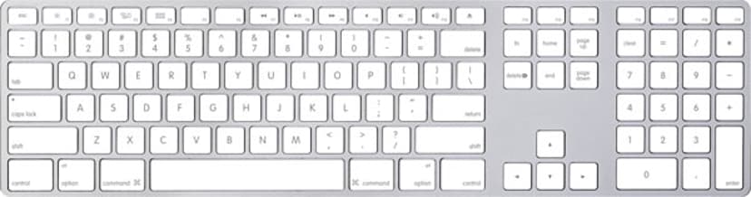 Apple Keyboard with Numpad Langallinen, USB Näppäimistö