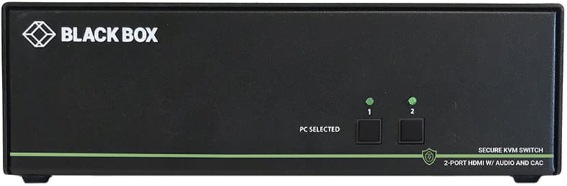 Black Box Secure 2-Port KVM Switch NIAP 3.0 HDMI