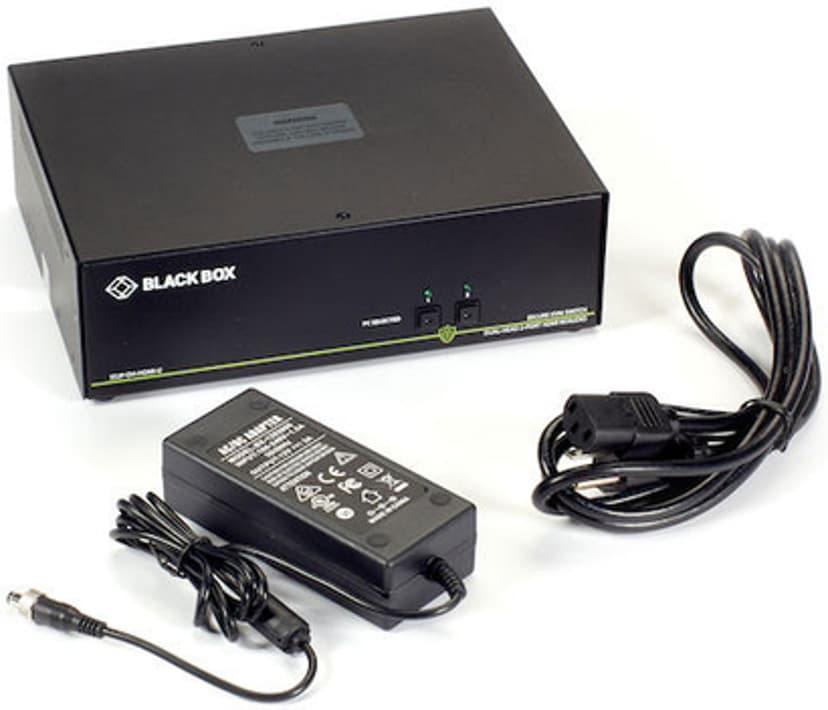 Black Box Secure 2-Port KVM Switch NIAP 3.0 HDMI