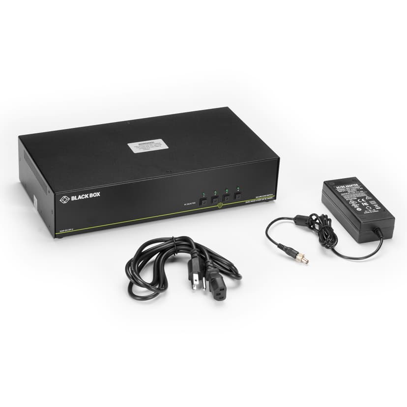 Black Box Secure 4-Port KVM Switch NIAP 3.0 HDMI