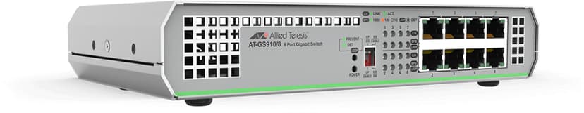 Allied Telesis CentreCOM AT-GS910/8 (AT-GS910/8-50) | Dustin.nl