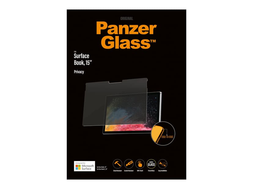 Panzerglass Privacy Microsoft Surface Book/Book 2 15"