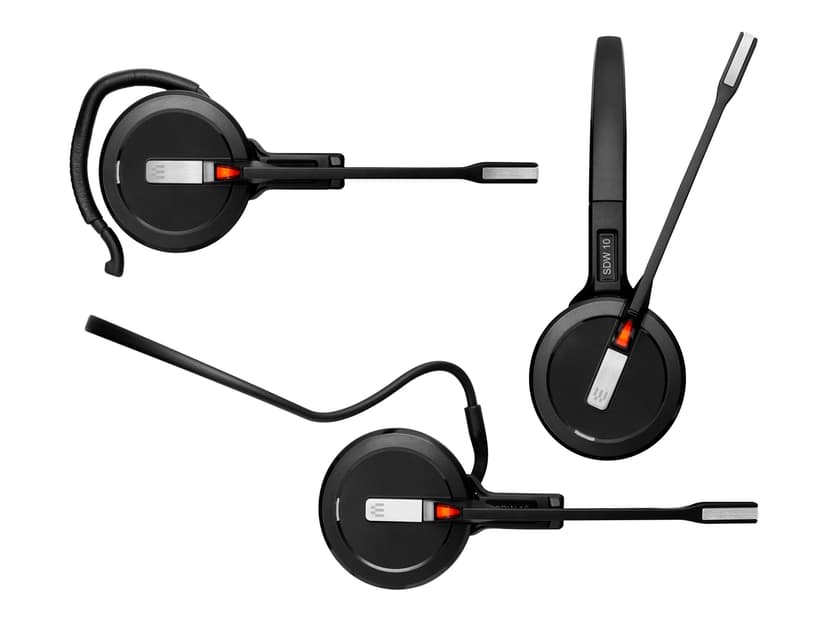 EPOS IMPACT SDW5015 - Wireless DECT Triple Wearstyle Trådlöst headsetsystem Mono Svart