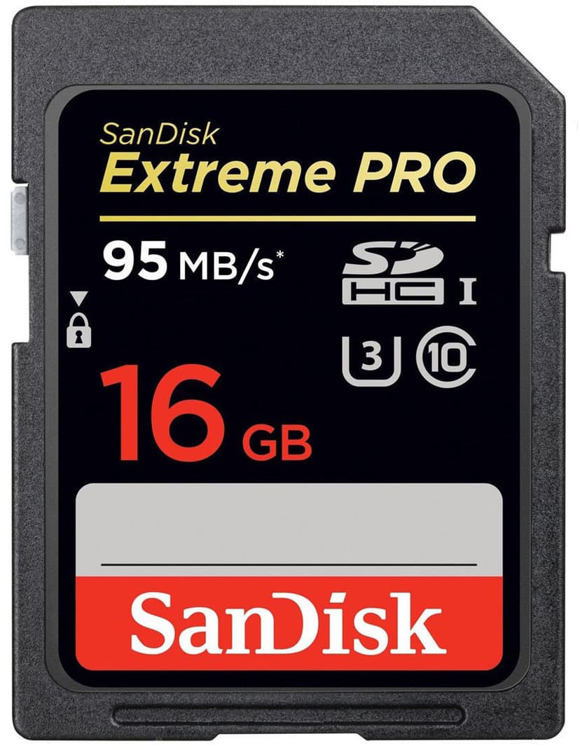SanDisk Extreme Pro 16GB SDHC UHS-I -muistikortti
