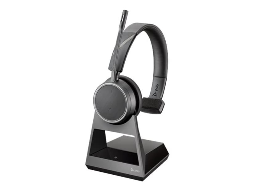 Poly Poly Voyager 4210 Office 1-Way Base Headset Mono Grå, Svart