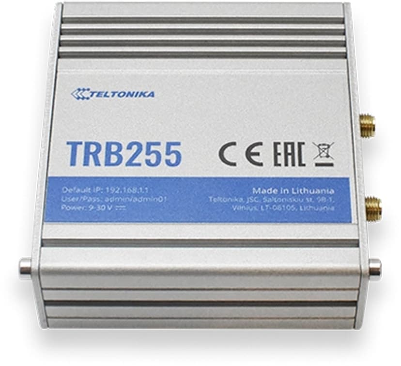 Teltonika TRB255 Industrial CAT M1/NB-IoT 4G Gateway - (Kuppvare klasse 2)