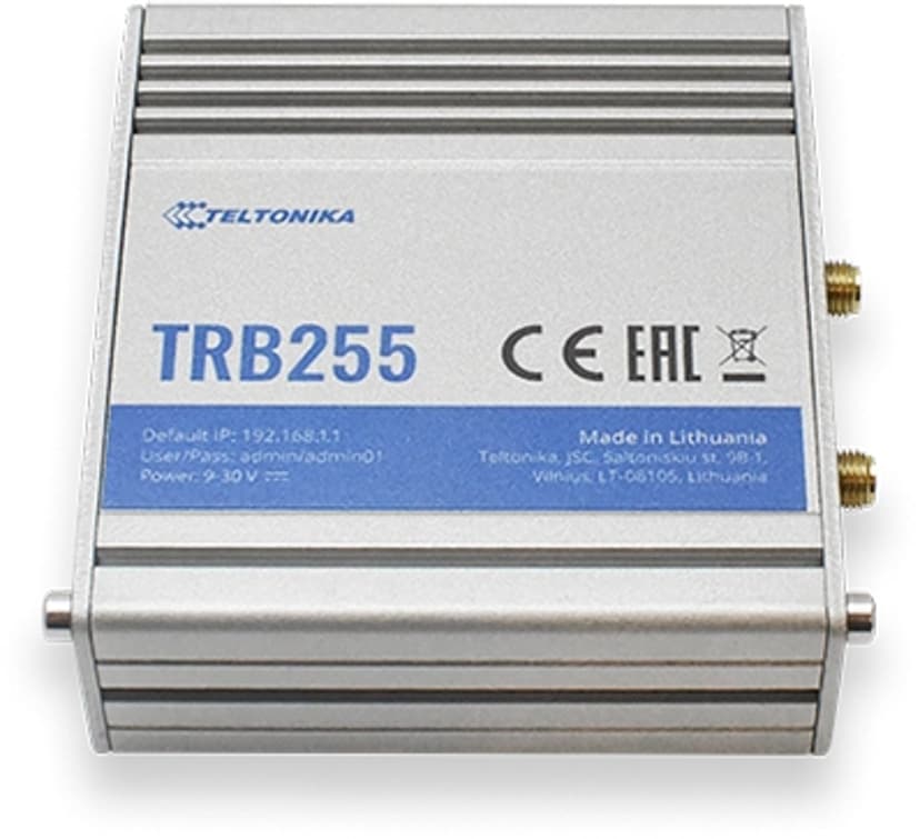 Teltonika TRB255 Industrial CAT M1/NB-IoT 4G Gateway - (Löytötuote luokka 2)