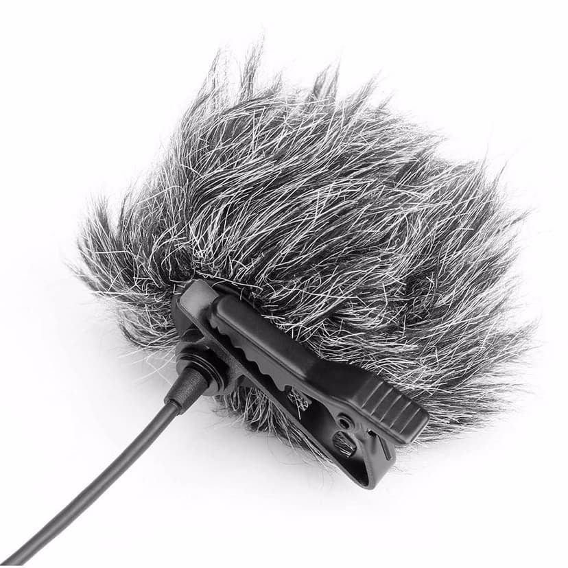 Saramonic LM-WS Furry Windscreens For Lavalier Microphones Grå