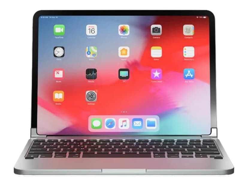 Brydge Pro Aluminium Keyboard iPad Pro 11' 1st/2nd/3rd/4th Gen Nordic Layout Silver