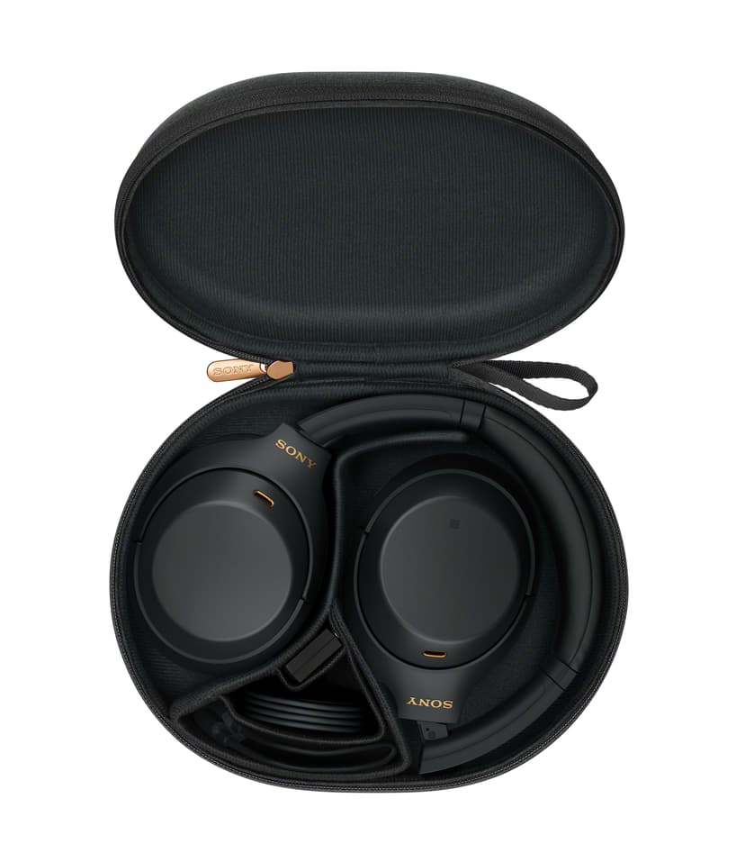Sony WH-1000XM4 Hodetelefoner 3,5 mm jakk Svart