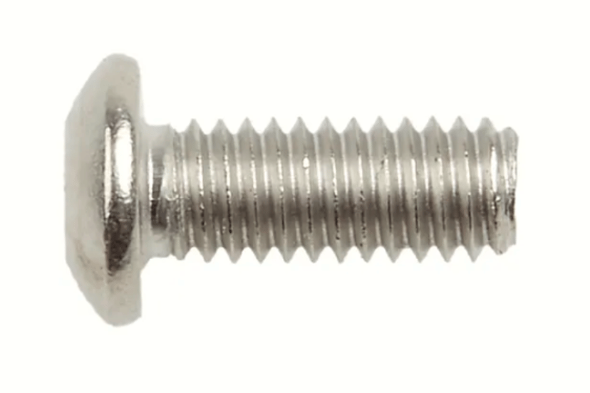 Rs Pro Hex Socket Button Screw Stainless Steel M4x10mm 100pcs