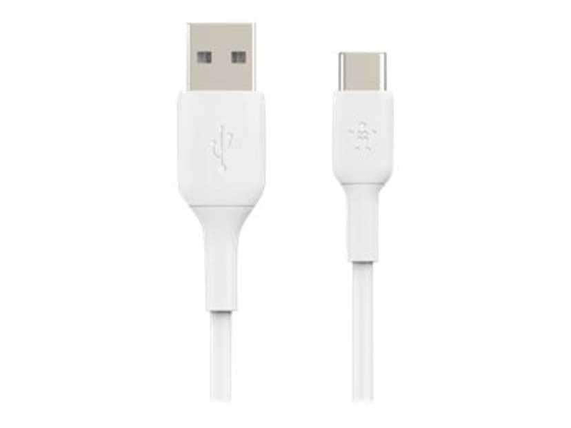 Belkin USB-A Till USB-C Kabel 0.15m Vit