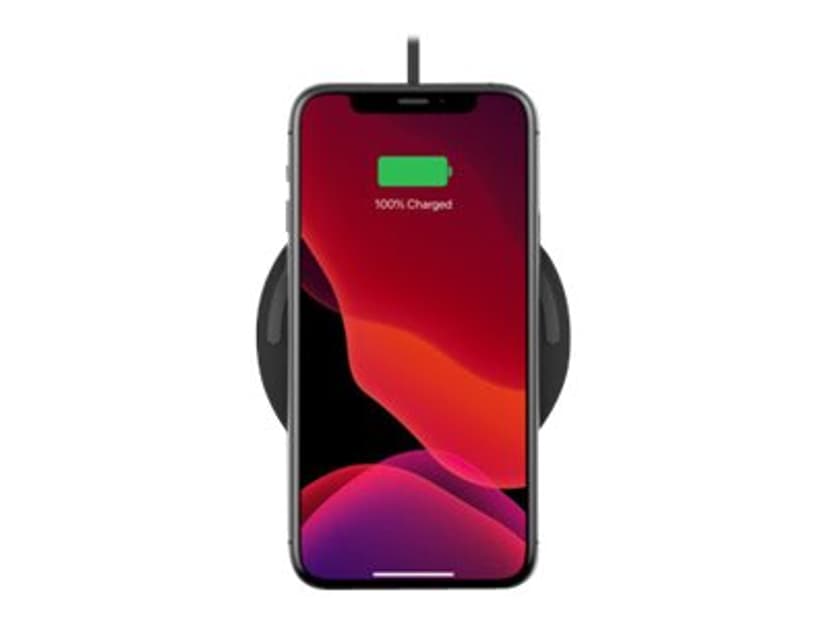 Belkin Trådlös laddningsplatta 15W Svart