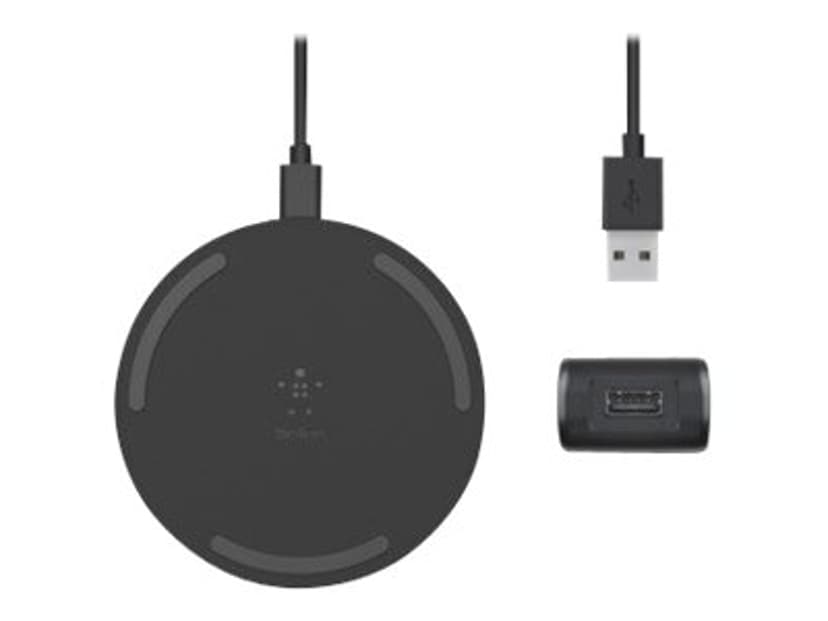 Belkin Trådløs ladeplate 15 watt Svart