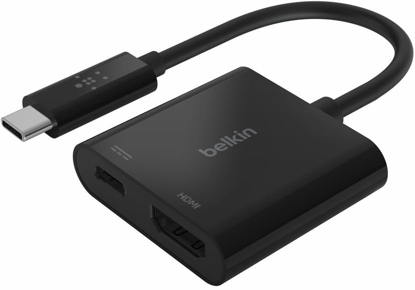 Belkin USB-C to HDMI + Charge Adapter USB 3.2 Gen 1 (3.1 Gen 1) Type-C