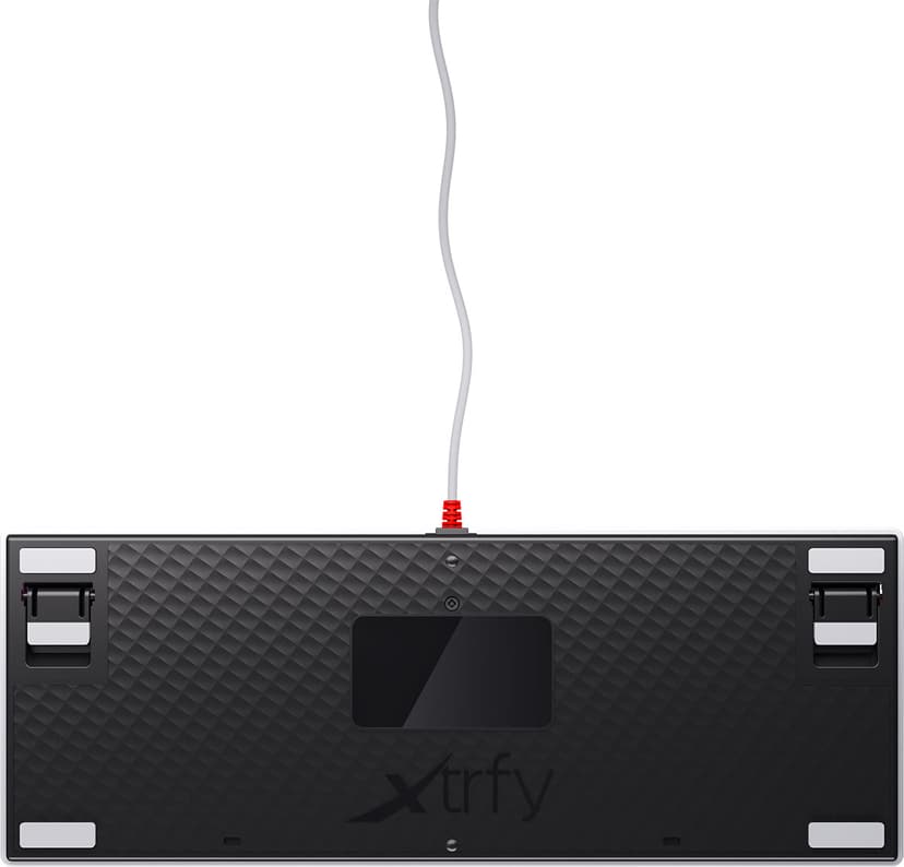 Xtrfy K4 TKL RGB Retro Kablet Nordisk Hvit Tastatur